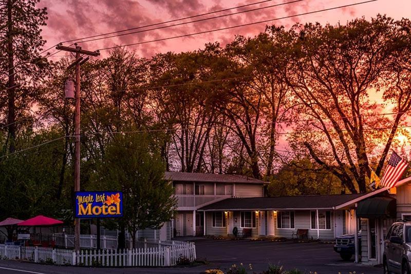 Maple Leaf Motel Shady Cove Esterno foto